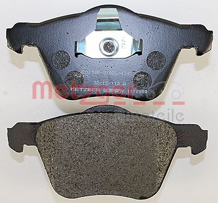 METZGER 1170180 Bremsbelagsatz, Scheibenbremse